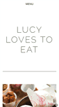 Mobile Screenshot of lucylovestoeat.com